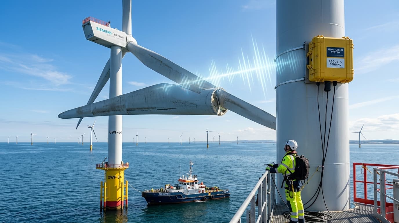 Cover image for Reducing Downtime: How Continuous Blade Health Monitoring Protects Assets