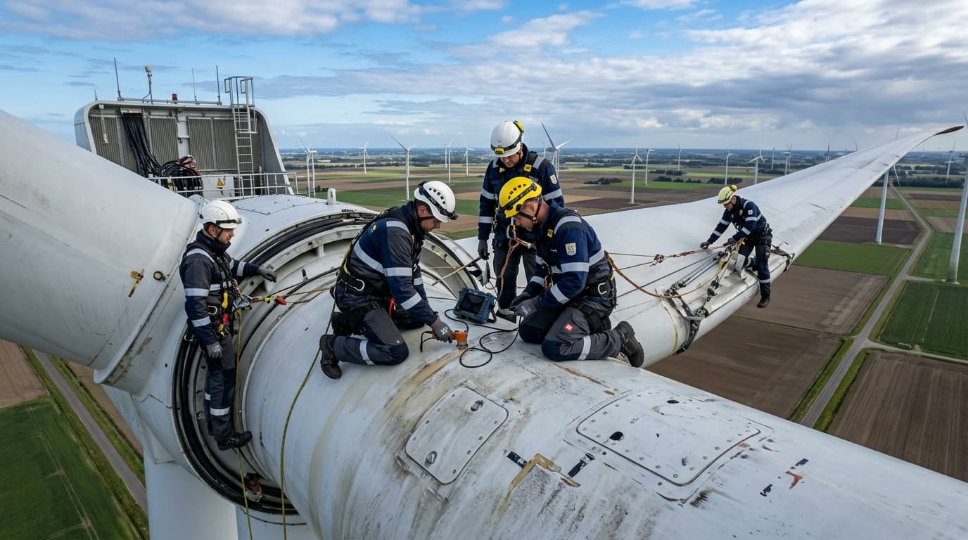 Cover image for Do wind turbines have high maintenance?