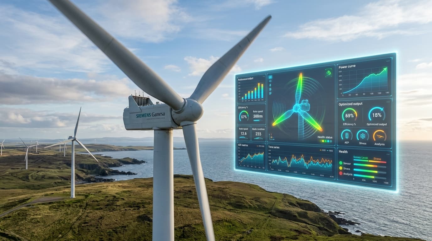 Cover image for Maximizing AEP Through Smart Blade Health Data
