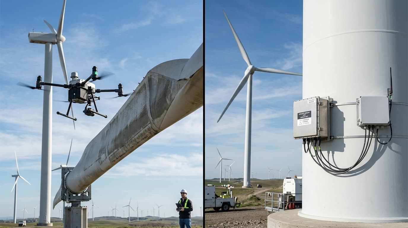 Cover image for Acoustic Monitoring vs. Drone Inspection: Which Does Your Wind Farm Need?
