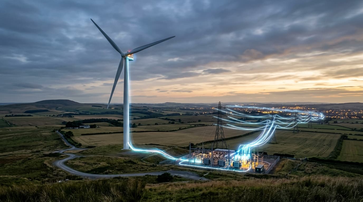 Cover image for How Much Power Does a Land Wind Turbine Produce?